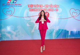 Hoa hậu Khánh Vân đóng góp vào quỹ ‘Chung một tấm lòng’, chung tay đẩy lùi Covid-19