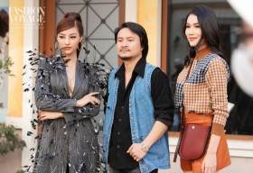 Kiều Loan, Phương Anh đọ streetstyle trên đường phố Phú Quốc