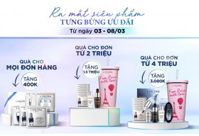Những ưu đãi 8/3 hấp dẫn từ các thương hiệu làm đẹp danh tiếng