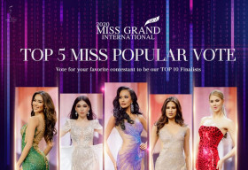 Sau đêm Bán kết, Ngọc Thảo tiến thẳng vị trí thứ 2 trên bảng xếp hạng Miss Popular Vote