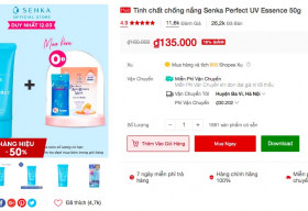 Soi nhanh 5 sản phẩm đình đám từ Senka và Anessa bán ào ào trên Shopee, liệu có đáng để mua!