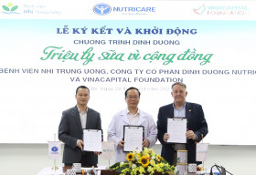 VinaCapital Foundation phát động chương trình dinh dưỡng cho bệnh nhi ung thư