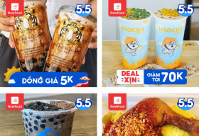 Bạn có chắc đã biết hết ưu đãi Tiệc chào hè 5.5 trên NowFood