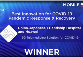Giải pháp khám bệnh từ xa nhờ 5G giành được Giải thưởng của GSMA GLOMO