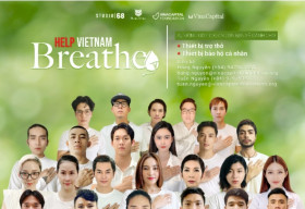Đông đảo nghệ sĩ và cầu thủ đội tuyển Việt Nam kêu gọi ủng hộ quỹ ‘Help Vietnam Breathe – Vì Nhịp Thở Việt Nam’