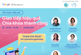 Hội thảo trực tuyến cho phụ nữ Việt: ‘Giao tiếp hiệu quả – Chìa khóa thành công’