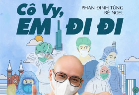 Phan Đinh Tùng cùng con gái hòa giọng trong bài hát cổ động: ‘Cô vy em đi đi’