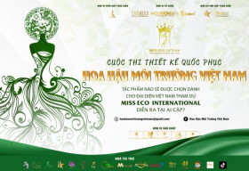 Tìm tài năng Thiết kế Quốc phục cho đại diện Việt Nam tham gia Miss Eco tại Ai Cập