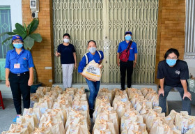 BAEMIN cùng Hoa hậu H’Hen Niê trao tặng 1,000 túi an sinh cho bà con TPHCM