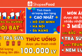 ‘ShopeeFood 11.11’ mang đến siêu tiệc cho hàng triệu người dùng và đối tác