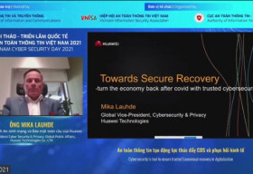 Huawei: An ninh mạng là công cụ đáng tin cậy bảo đảm sự phục hồi kinh tế trong quá trình số hoá