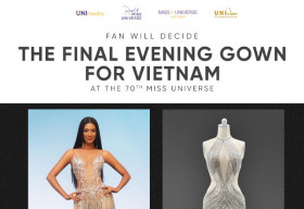 Miss Universe Vietnam mở bình chọn trang phục dạ hội cho Kim Duyên