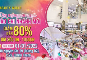 Hệ thống AB Beauty World đón chào năm 2022 bằng sự kiện khai trương chi nhánh Nguyễn Gia Trí (đường D2) – Bình Thạnh