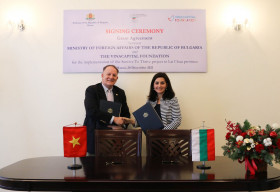 Bộ Ngoại giao Bulgaria và VinaCapital Foundation ký kết thỏa thuận tài trợ dự án ‘Nâng niu Sự sống’