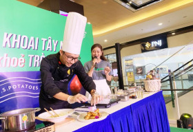 Bữa ăn dinh dưỡng với khoai tây Mỹ cùng đầu bếp Trần Lê Thanh Thiện