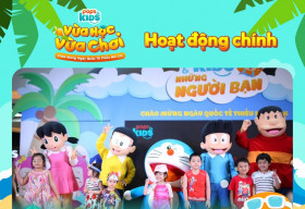 POPS Kids trở lại, dẫn ‘đội quân’ Pikachu, Doraemon đến thăm các bé vào quốc tế thiếu nhi 
