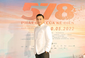 ‘Ông trùm phản diện’ Hoàng Phúc nổi bật trên thảm đỏ ra mắt ‘578: Phát đạn của kẻ điên’