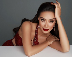 Á hậu Kim Duyên đầy sắc sảo trong bộ ảnh profile Miss Supranational 2022