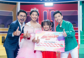 Hứa Minh Đạt tiếp tục giành chiến thắng tại sân chơi Đấu trường âm nhạc nhí
