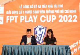 Khởi động Giải Bóng đá 7 người Sinh viên TP.HCM – FPT Play Cup 2022