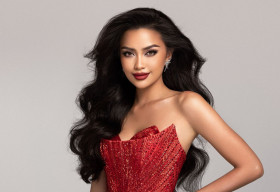 Ngọc Châu đầy quyến rũ và gợi cảm trong tạo hình phượng hoàng lửa