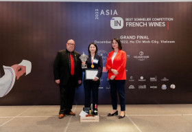 Thí sinh đến từ Hàn Quốc giành quán quân Asia Best Sommelier in French Wines