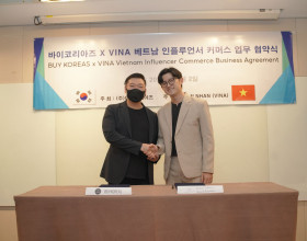 Buy Koreas và VINA ký kết hợp tác chiến lược, kích hoạt thị trường thông qua KOLs