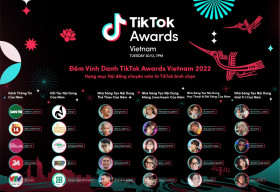 TikTok Awards Việt Nam 2022 chính thức mở cổng bình chọn