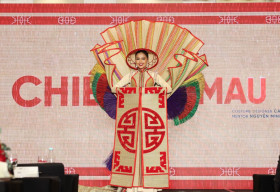 Ngọc Châu mang Chiếu Cà Mau sang Mỹ chinh chiến Miss Universe 2022