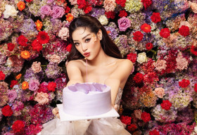 Hoa hậu Khánh Vân hoá thân thành nữ hoàng hoa, mừng sinh nhật tuổi 28