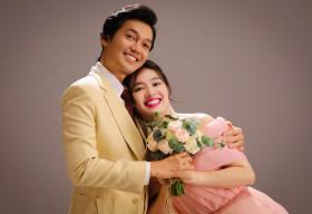 Lê Khánh và Quang Tuấn tung ảnh cưới cực ngọt ngào