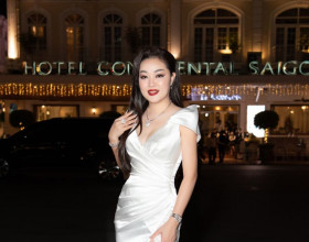 Hoa hậu Quý bà Hoàn vũ Việt Nam Thanh Nga thăng hạng nhan sắc sau đăng quang