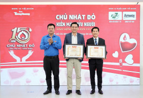 Amway Việt Nam nhận bằng khen từ Trung ương Đoàn Thanh niên Cộng sản Hồ Chí Minh