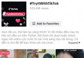 TikTok ra mắt chiến dịch #TryItWithTikTok, khuyến khích nội dung ứng dụng cao
