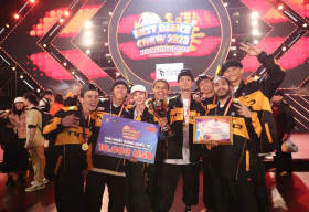 Nhóm nhảy K.O.B Nation của Malaysia giành giải Quán quân Dalat Best Dance Crew 2023