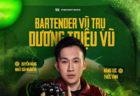 Hoài Linh chở Dương Triệu Vũ bay tới hành tinh lạ trong MV Bartender