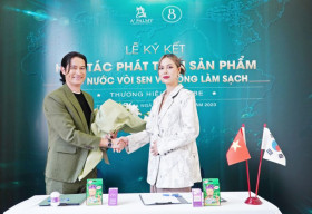 ‘Người đẹp xứ Dừa’ Mỹ Hạnh mời Huy Khánh làm đại sứ thương hiệu mỹ phẩm Hàn