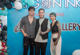 Tuấn Trần và dàn sao mừng Danis Nguyễn khai trương SAIGONINK TATTOO & DANIS NGUYEN GALLERY