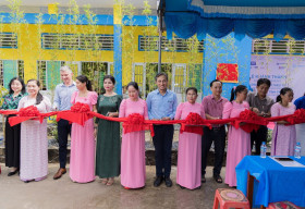 Hoàn thiện ngôi trường mới cho 100 học sinh Trà Vinh