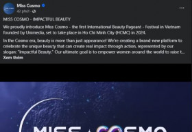 Hoa hậu Hoàn vũ Việt Nam 2023 sẽ tham dự cuộc thi quốc tế Miss Cosmo