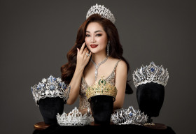 Hoa hậu Hoàng Thanh Nga với những tuyệt tác vương miện dành cho nhan sắc Việt