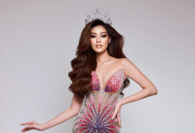 Khánh Vân tung bộ ảnh kỷ niệm 4 năm đăng quang Hoa hậu Hoàn vũ Việt Nam