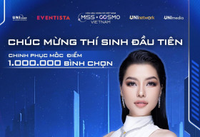 Hoàng Nhung dẫn đầu bình chọn tại Miss Cosmo Việt Nam 2023