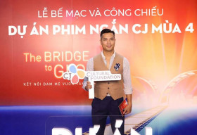 Trương Thế Vinh, Lãnh Thanh gây chú ý khi xuất hiện tại sự kiện phim ngắn CJ