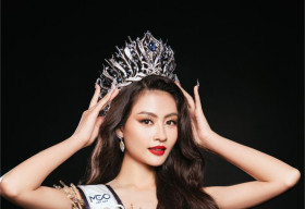 Cận cảnh nhan sắc tân Hoa hậu Hoàn vũ Việt Nam – Miss Cosmo Vietnam 2023