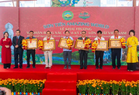 Sơn Tiên Amazing World vừa khai trương đã đạt 6 kỷ lục Việt Nam