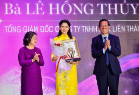 CEO Thuỷ Tiên được vinh danh nữ doanh nhân xuất sắc TP.HCM 2024