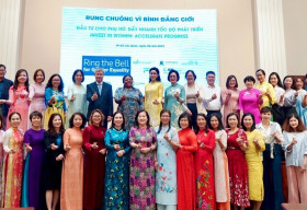 CEO IPPG tham gia ‘rung chuông vì bình đẳng giới’ với UN women tại Việt Nam 
