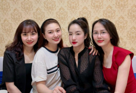 Cao Mỹ Kim, Mai Lan, Quỳnh Trang, Kim Ngân xinh đẹp hội ngộ sau 10 năm