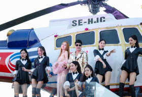 Lương Gia Huy, Saka Trương Tuyền chơi lớn quay MV bên trực thăng và dàn siêu xe triệu đô